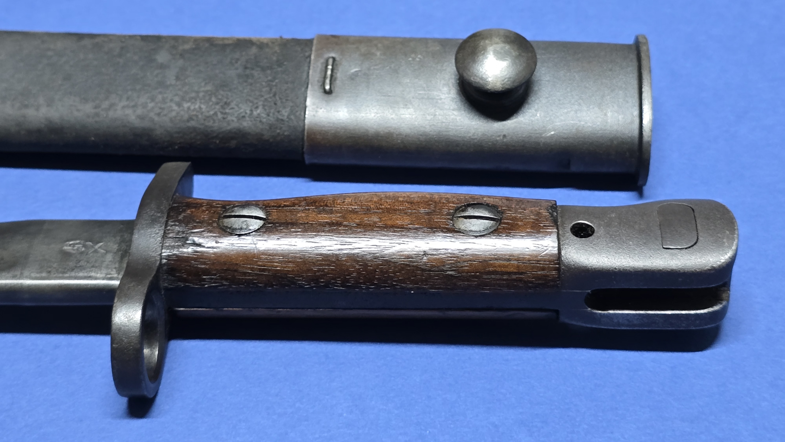 WW2 Indian Pattern 1907 Bayonet by Rifle Factory Ishapore (R.F.I.) – January 1941