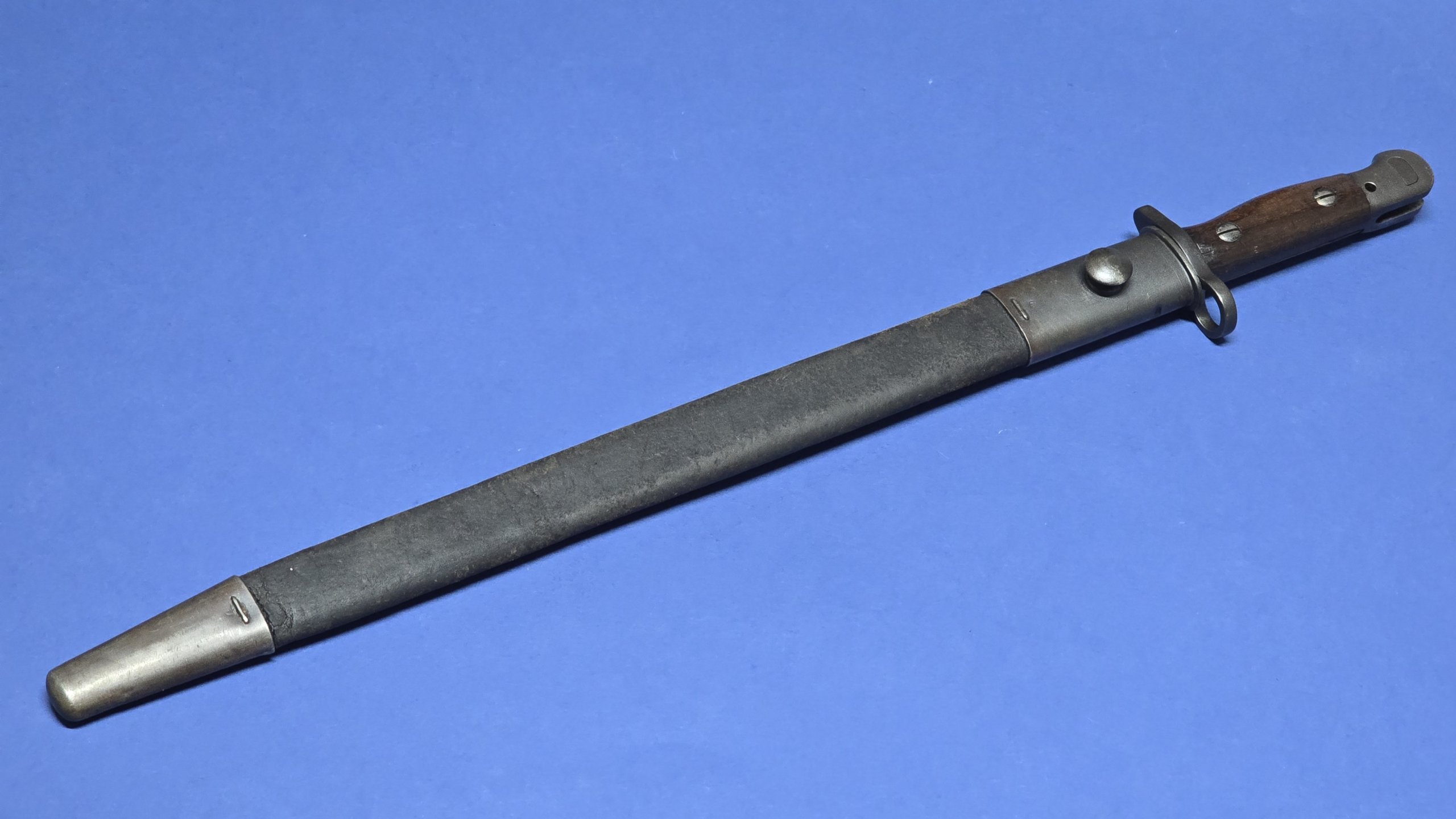 WW2 Indian Pattern 1907 Bayonet by Rifle Factory Ishapore (R.F.I.) – January 1941