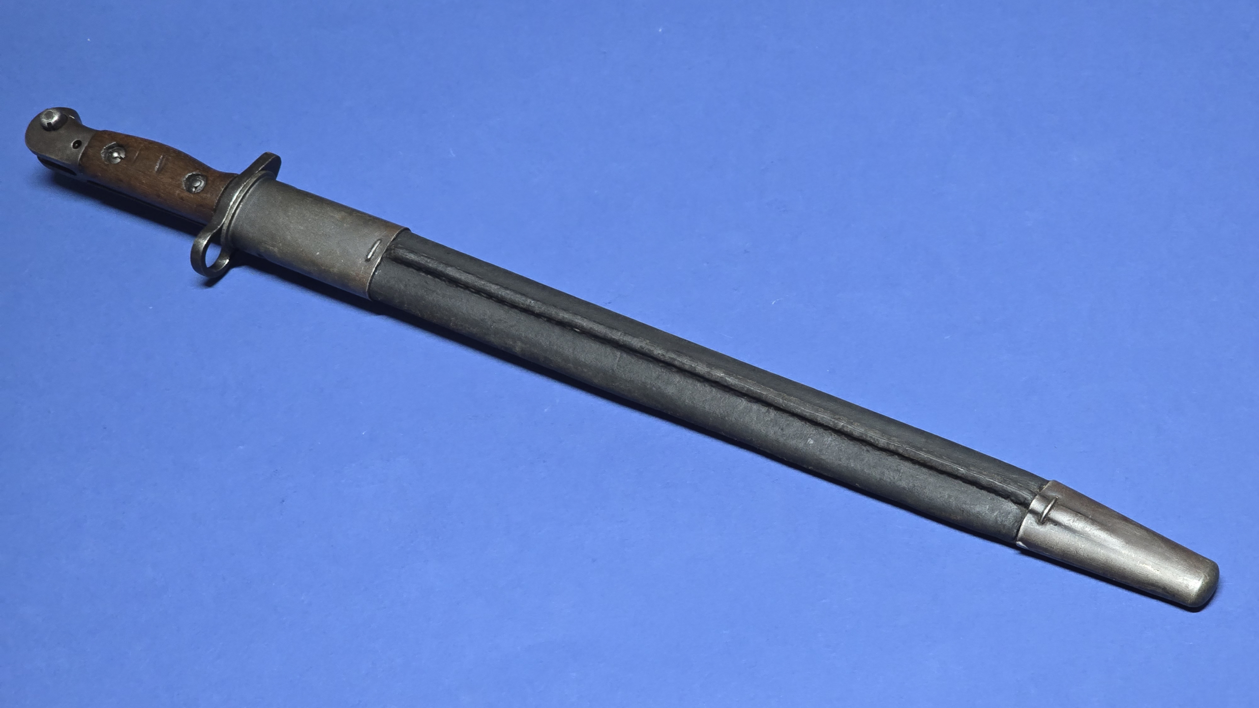 WW2 Indian Pattern 1907 Bayonet by Rifle Factory Ishapore (R.F.I.) – January 1941