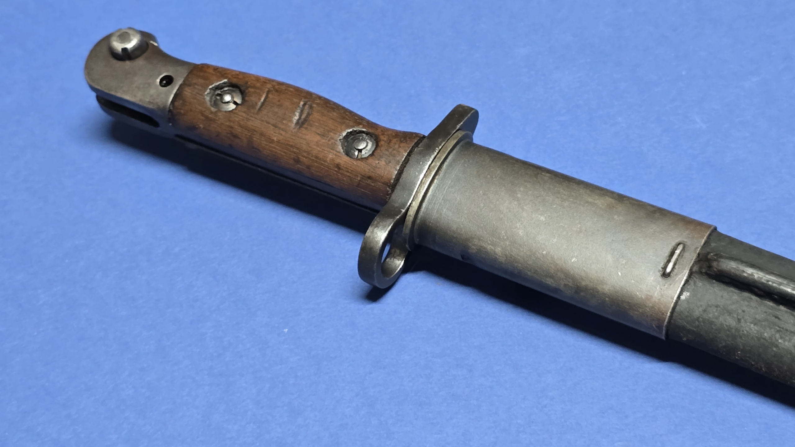 WW2 Indian Pattern 1907 Bayonet by Rifle Factory Ishapore (R.F.I.) – January 1941