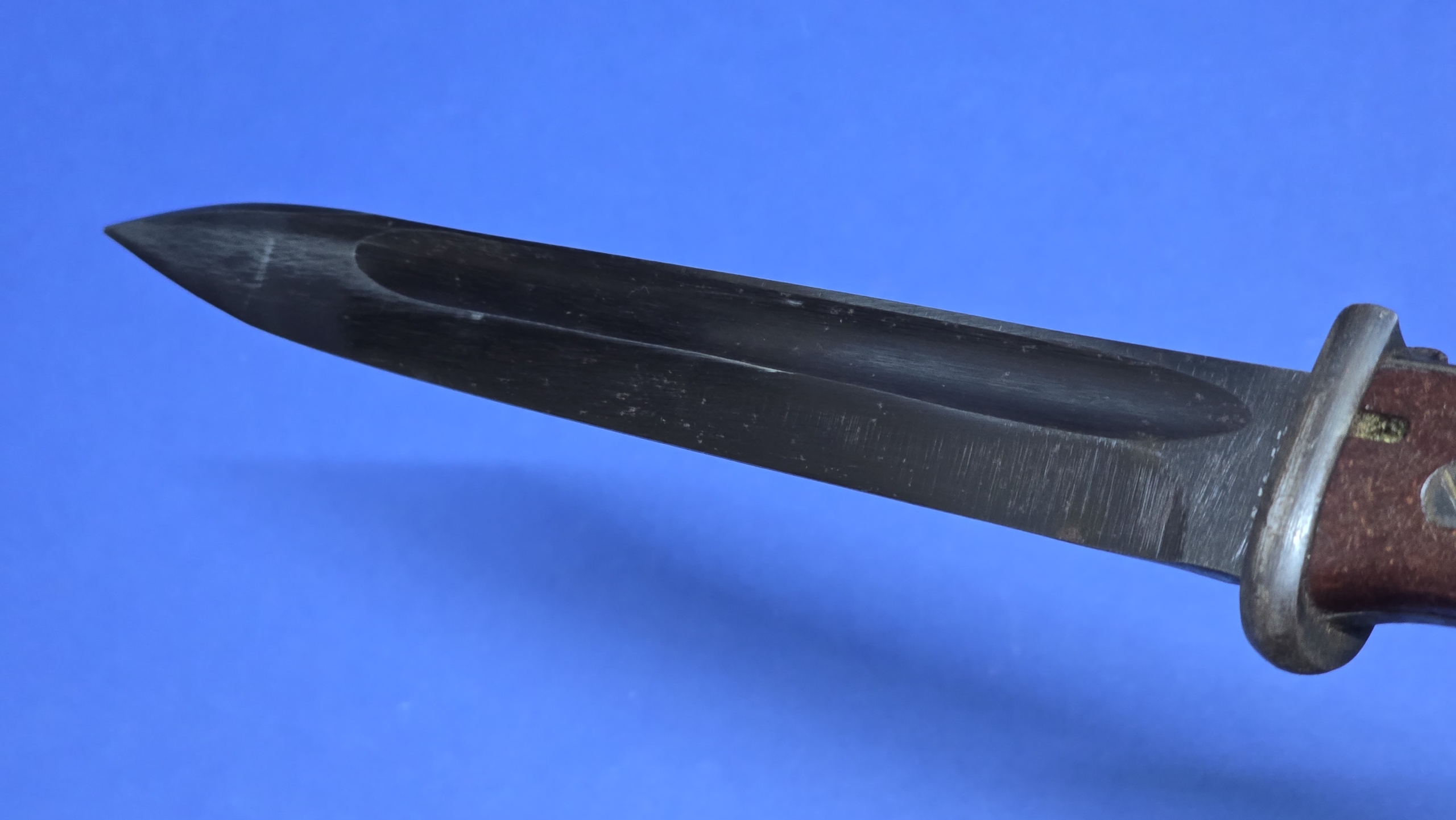 WW2 German K98 Bayonet – Near Mint Blade – Original Frog- 1944- CRS