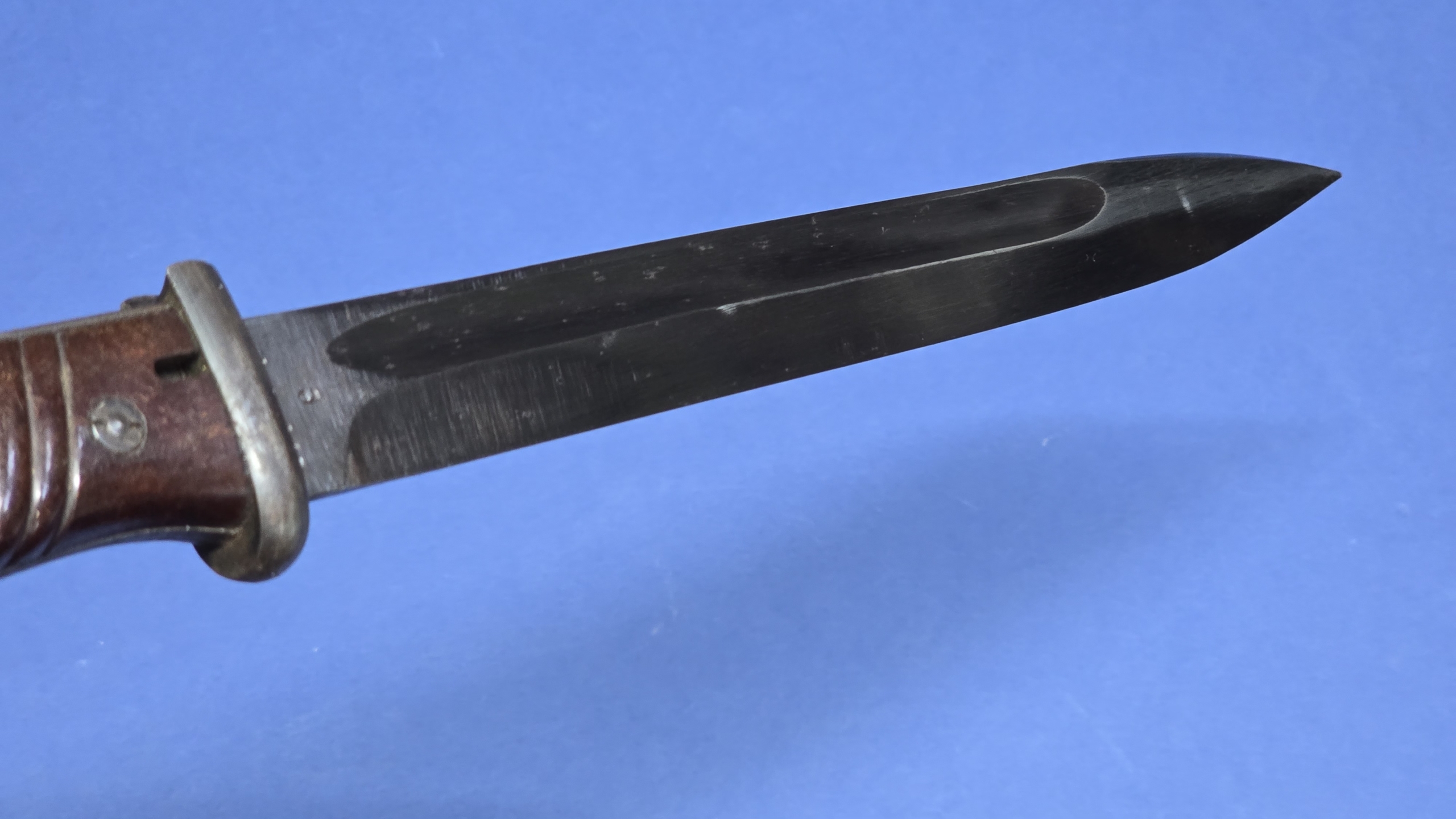 WW2 German K98 Bayonet – Near Mint Blade – Original Frog- 1944- CRS