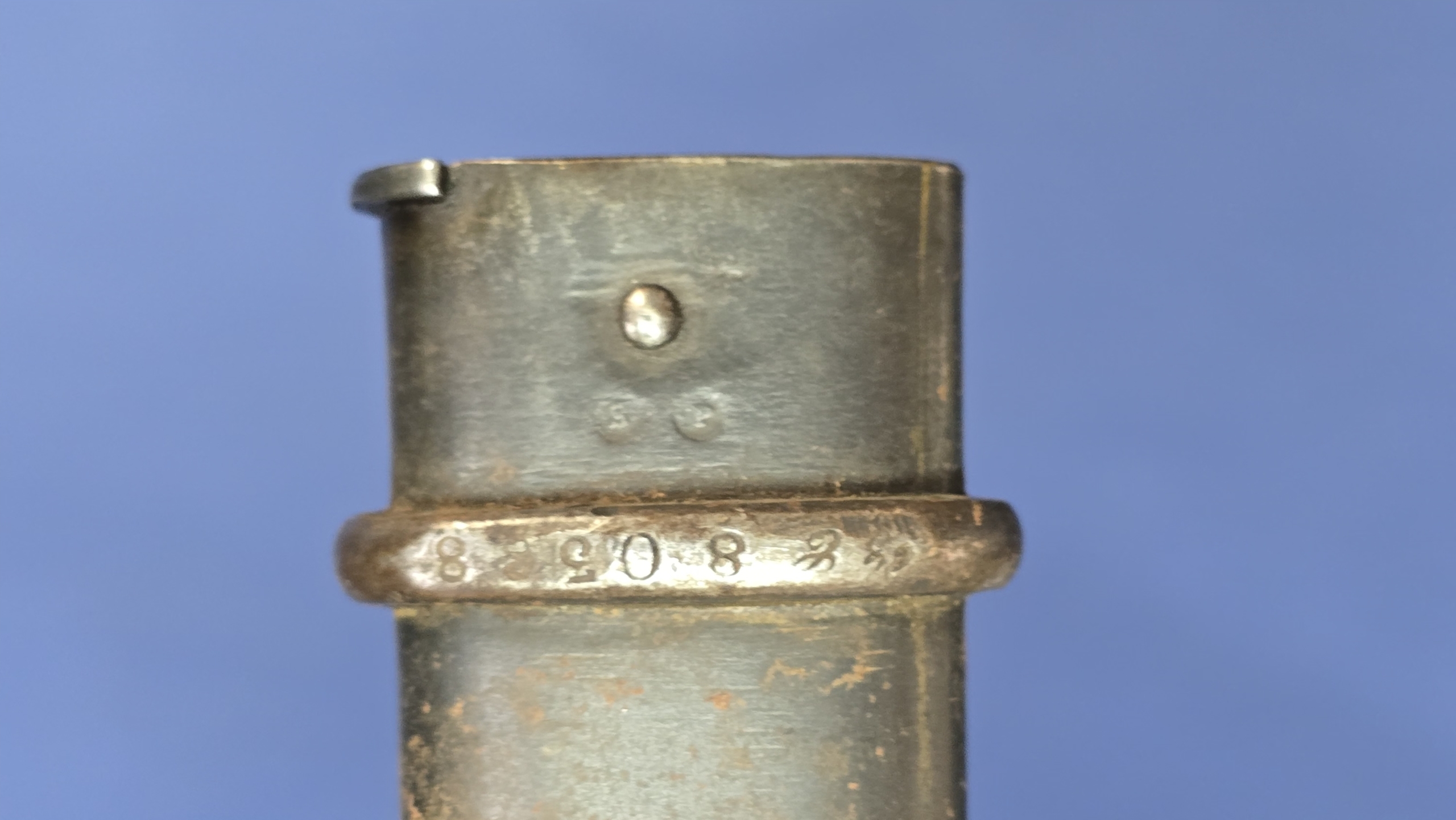 French Model 1892 Berthier 2nd Type Bayonet – Matching Numbers – Personalised Grips