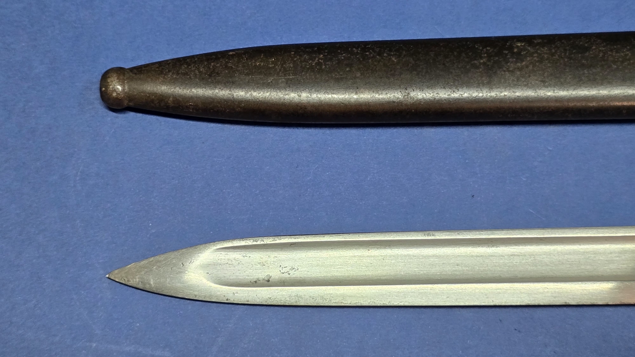 French Model 1892 Berthier 2nd Type Bayonet – Matching Numbers – Personalised Grips