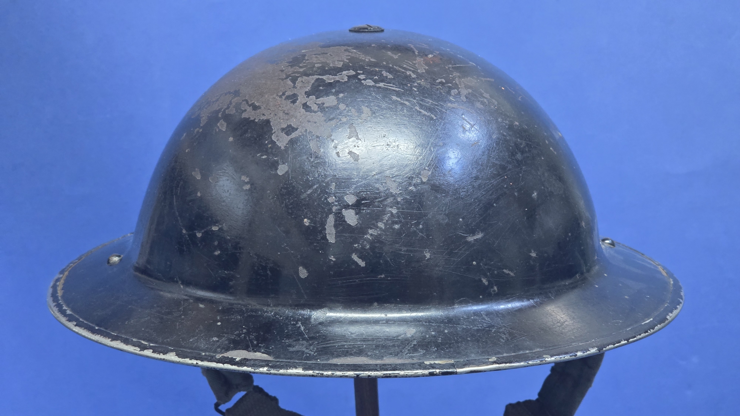 WW2 John Bull Fire Brigade (JBFB) British Mk II Steel Helmet – 1939 BMB – Matching Shell & Liner
