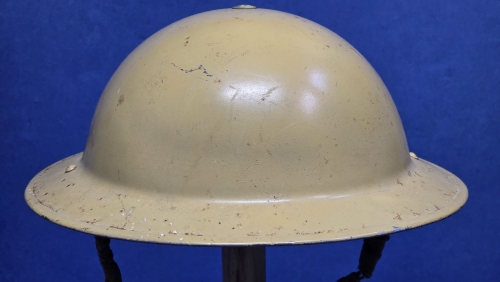 WW2 British LNER Mk II Home Front Helmet – A. L. Bloom, Lenwade – BMB 1940
