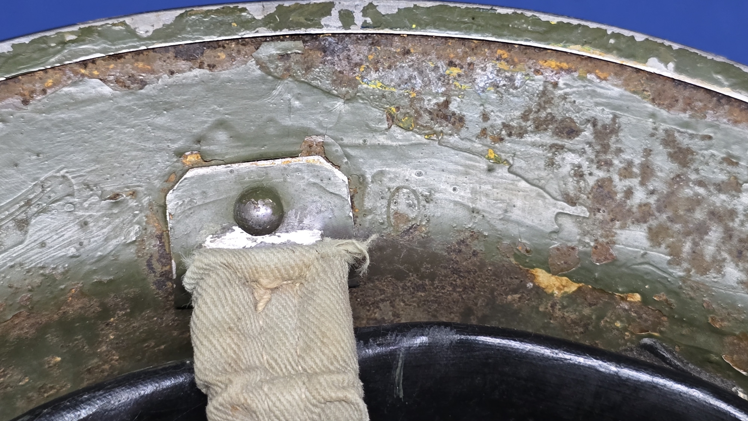 WW2 British Mk II Camouflaged Steel Helmet – 1939 JCS & W Liner