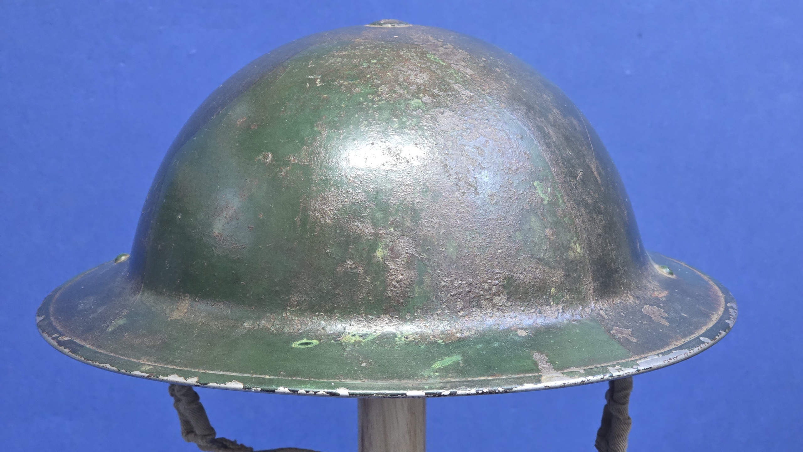 WW2 British Mk II Camouflaged Helmet – BMB 1939