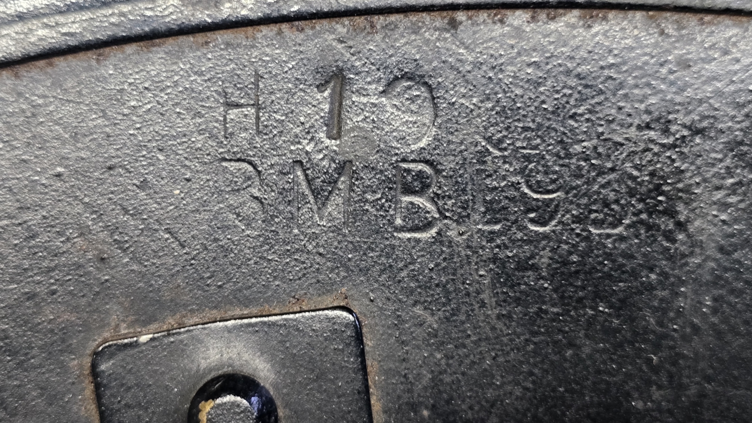 WW2 British Mk II Camouflaged Helmet – BMB 1939