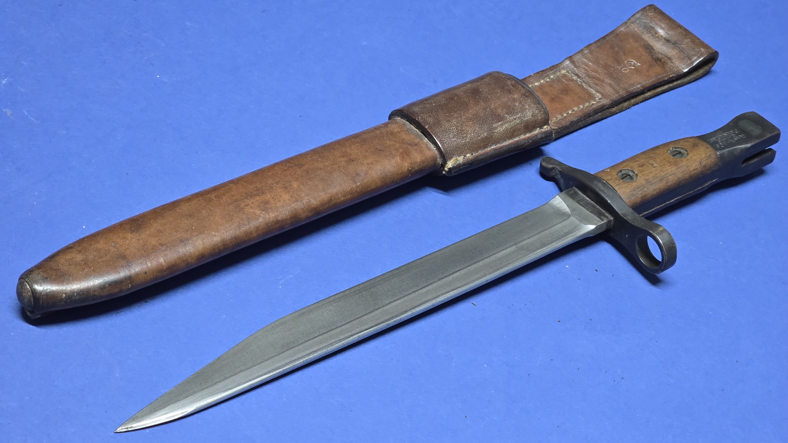 WW1 Canadian Ross Mk II Bayonet – 255th Battalion CEF – February 1917