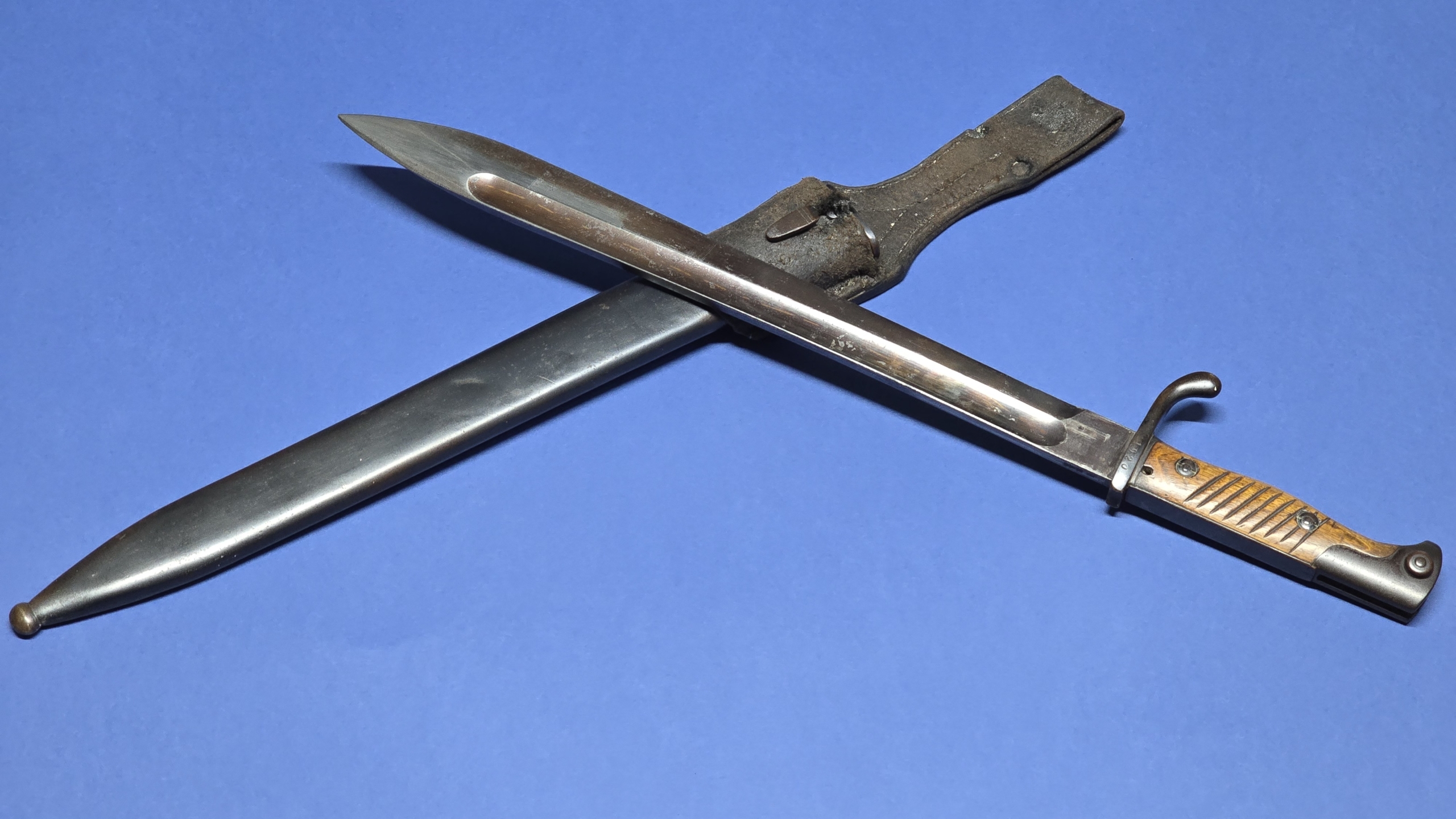 WW1 German 98/05 Bayonet (Butcher Bayonet) – 1918 – 1920 Weimar Reissue
