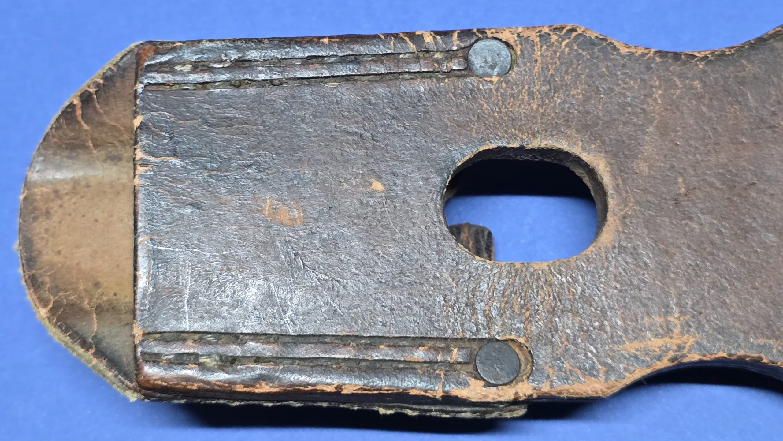 WW2 Japanese Type 30 Bayonet Frog – Late-War Economy Production